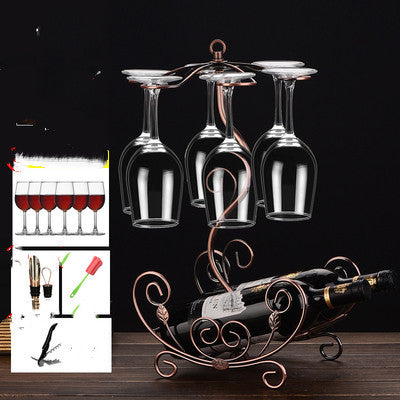 Wrought Iron Wine Rack