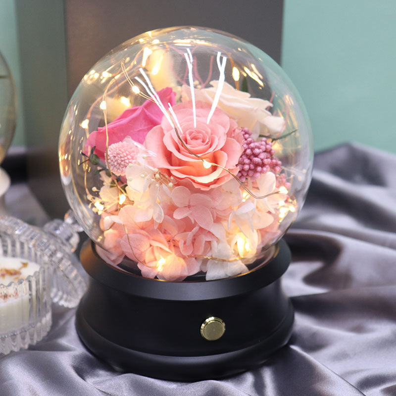 Rose Led Light Bluetooth Speaker