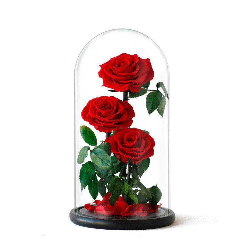 Rose Glass Cover, Valentine's Day