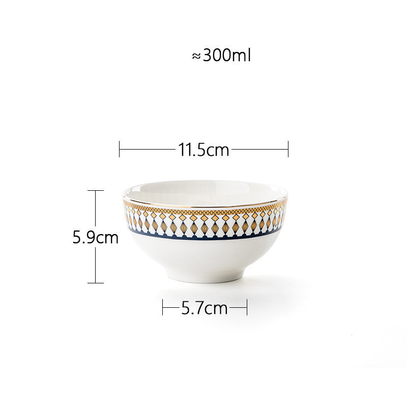 Luxury Tableware Plate Set