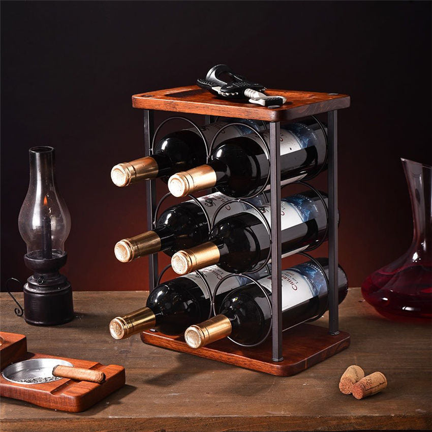 Red Wine Storage Rack