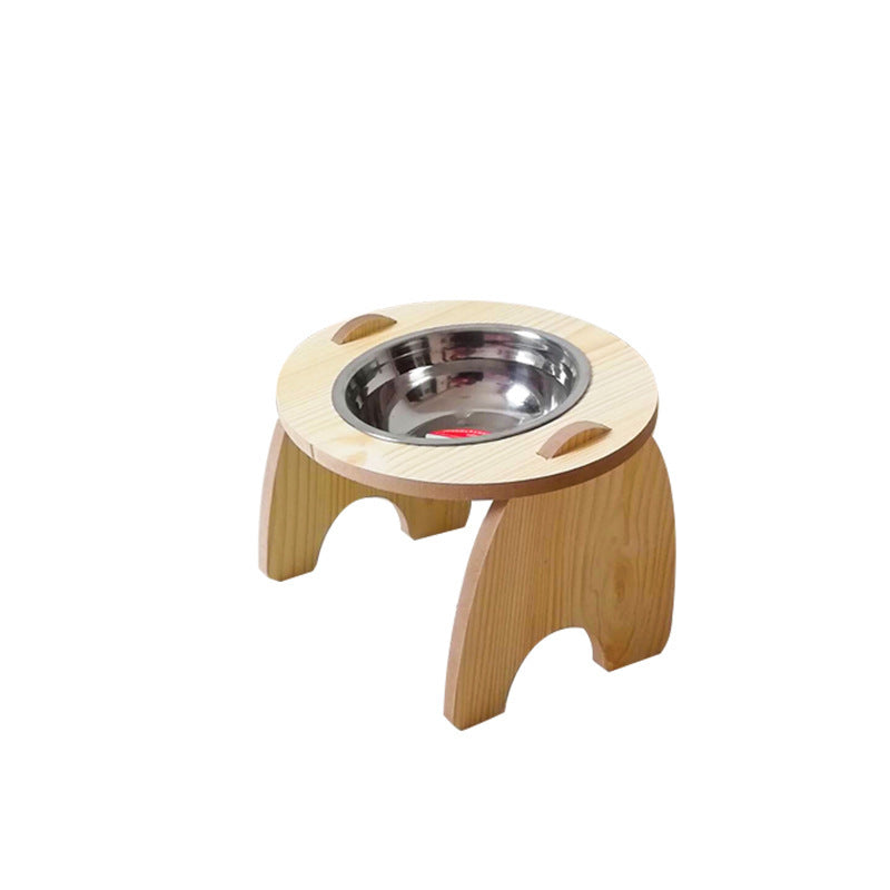 Wooden Frame Pet Bowl