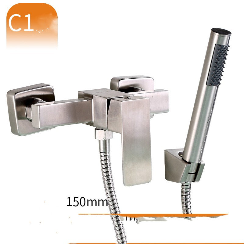 304 Stainless Steel Concealed Shower Faucet