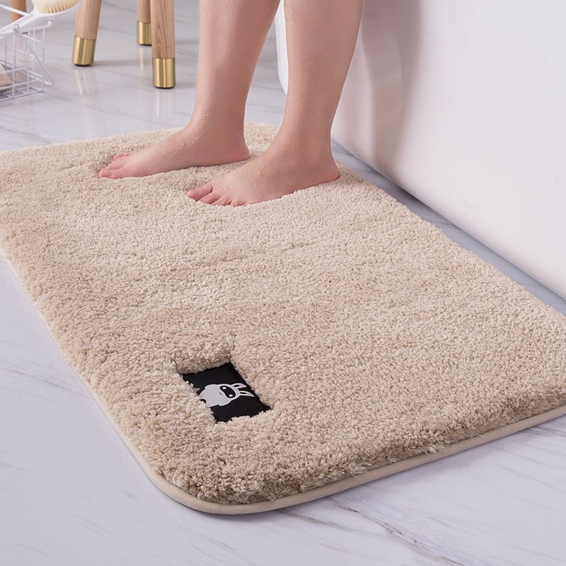 High wool thick bathroom toilet carpet