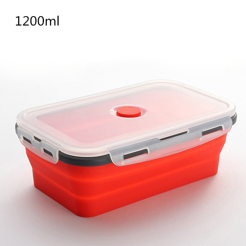 Folding lunch box