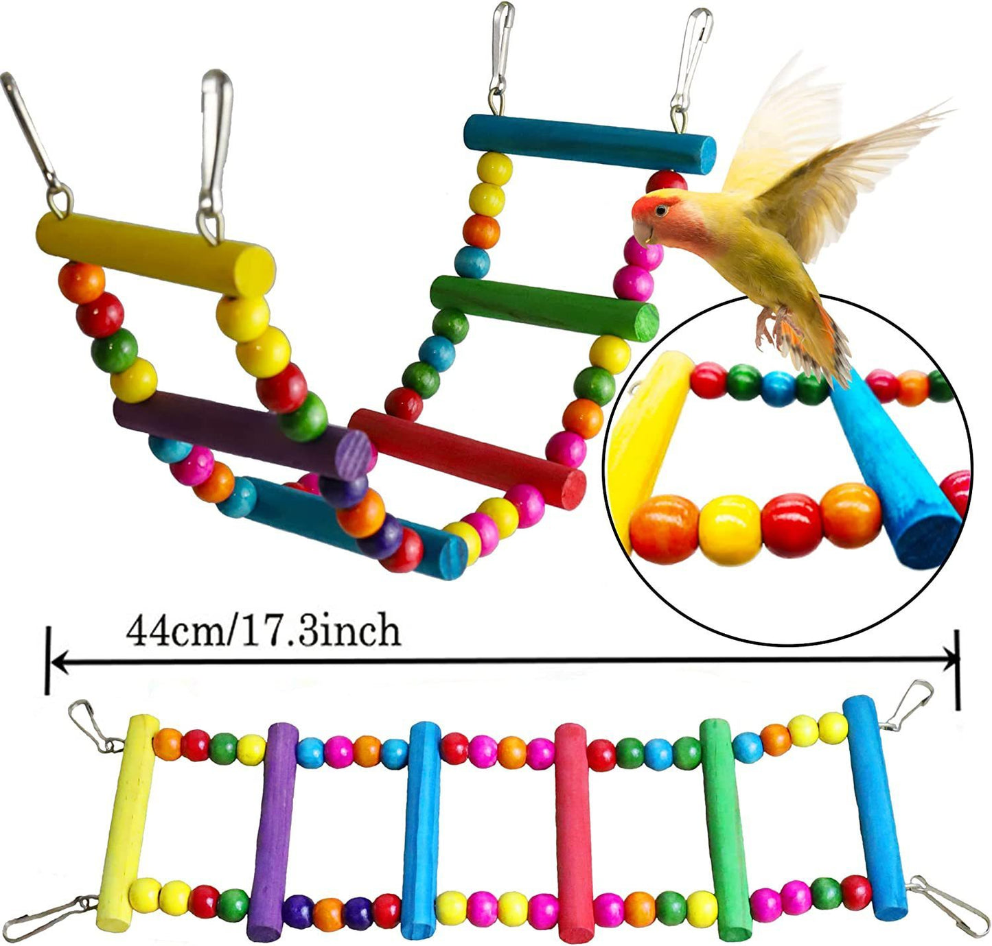 7PCs Parrot Toys