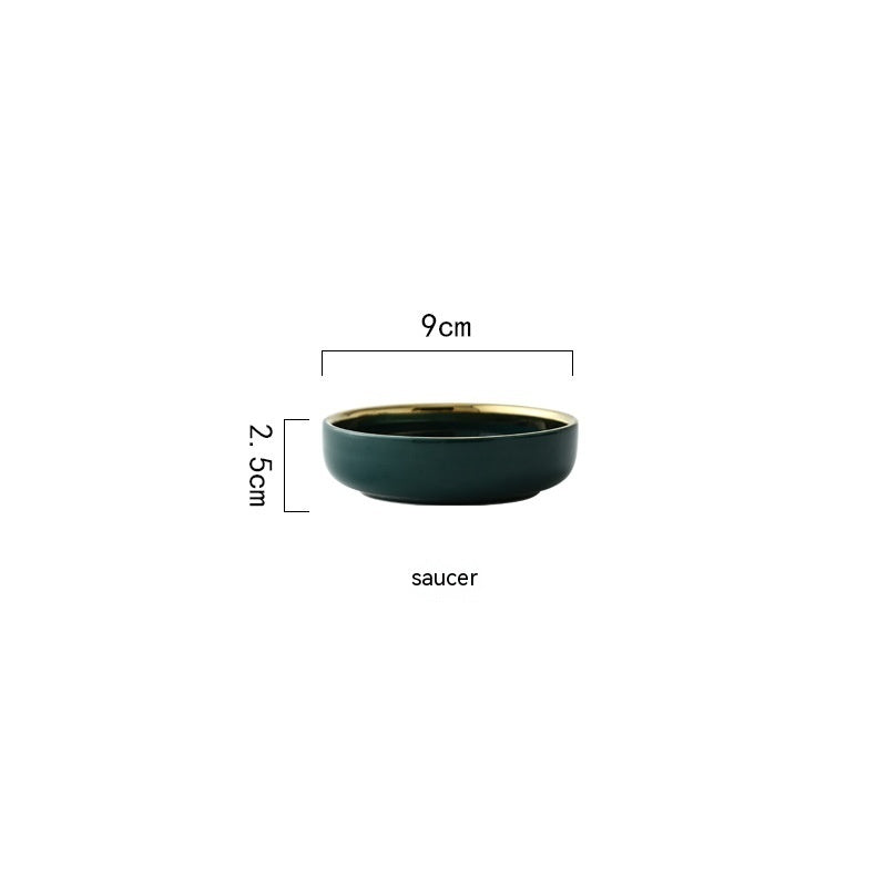 Green Ceramic Set