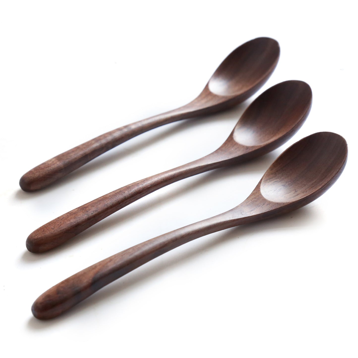 Black walnut cutlery spoon