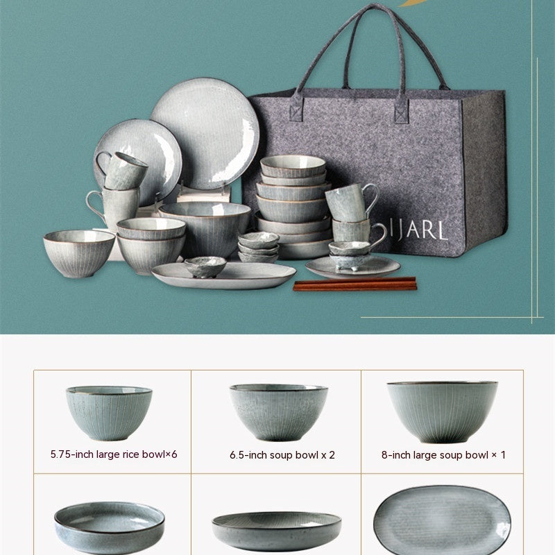 Ceramic Bowl And Tableware Set