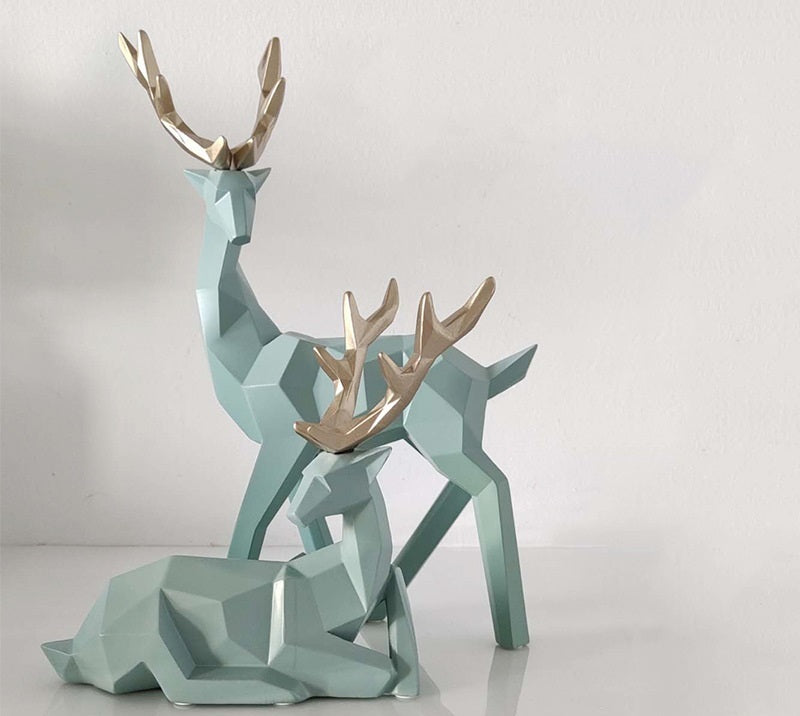 Figurines de cerfs