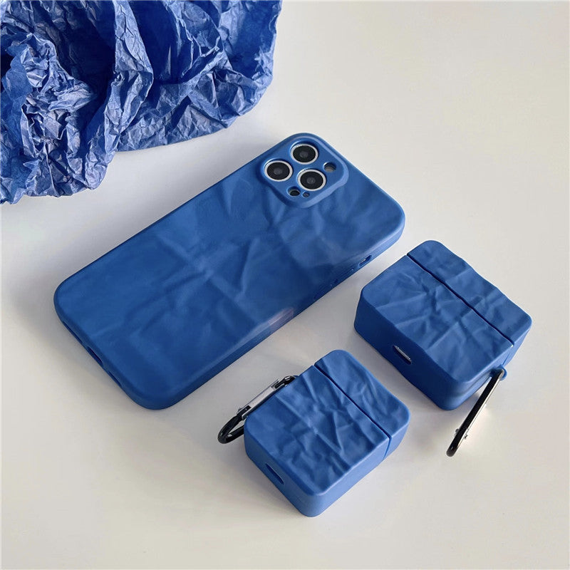 Klein Blue Art Wireless Bluetooth Headphone Cover Protective Case