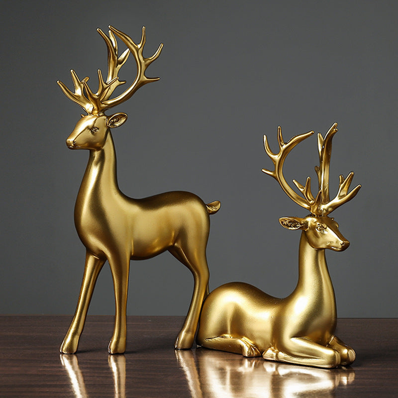 Deer Animal Resin Decoration