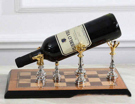 Chessboard Wine Rack