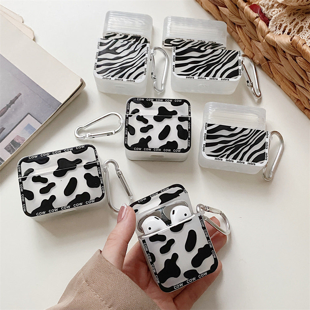 Simple Cow Pattern And Horse  Earphone Sleeve