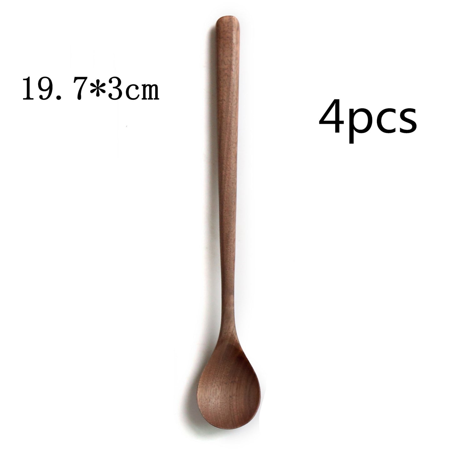 Black walnut cutlery spoon