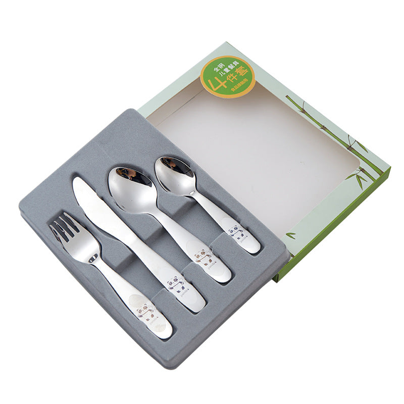 Creative Children's Western Cutlery Set 304 Stainless Steel