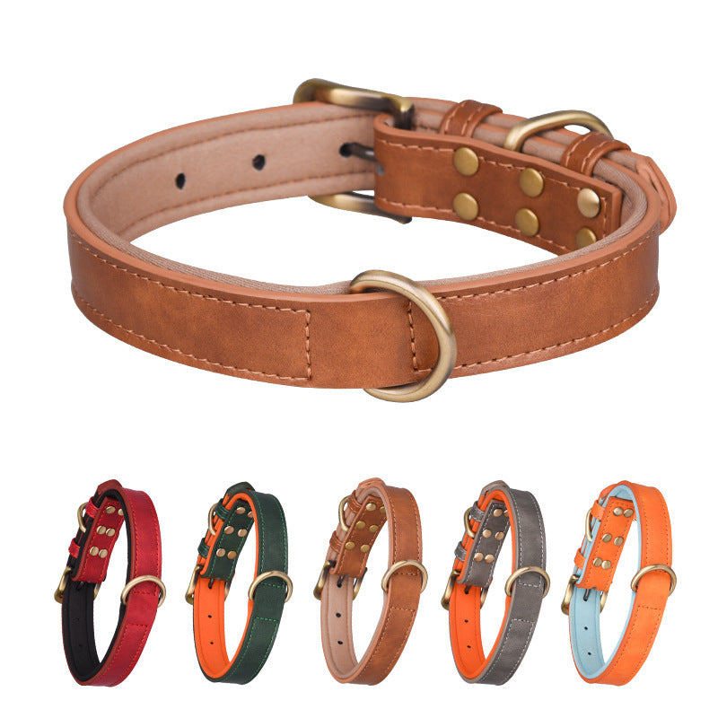 Contrast Color Pet Collar Breathable