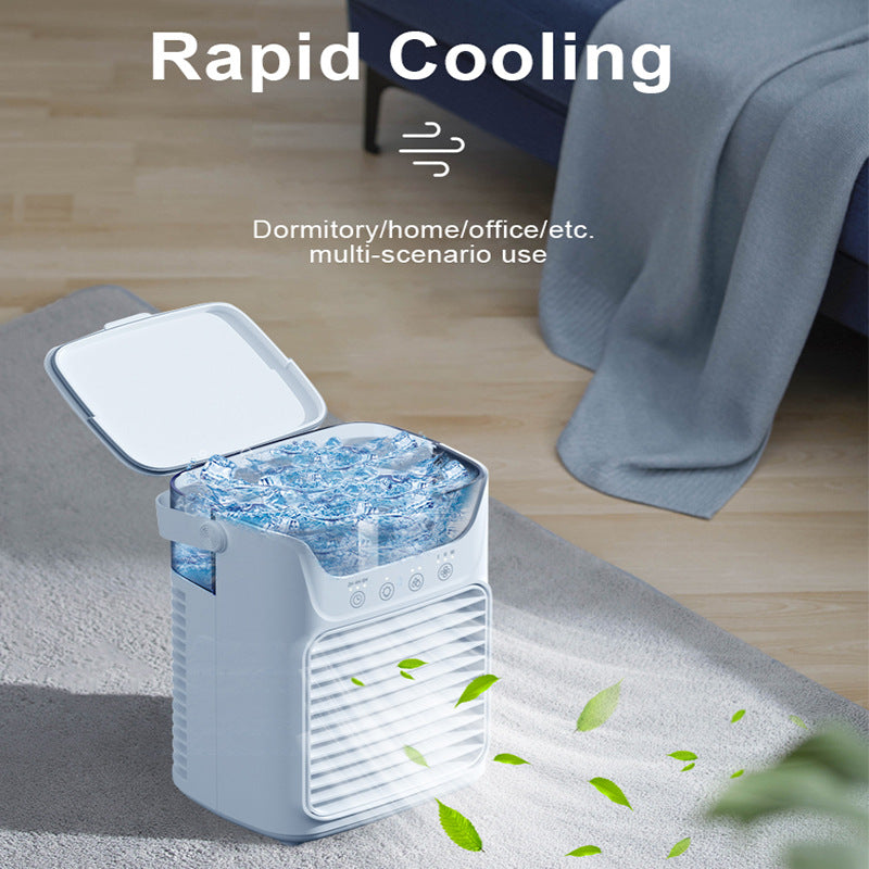 Mini Convenient Household Desk Air Cooler Three-gear Adjustment