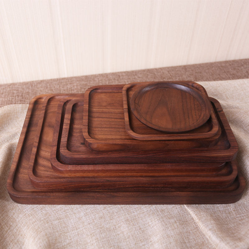 Walnut Rectangular Dinner Plate