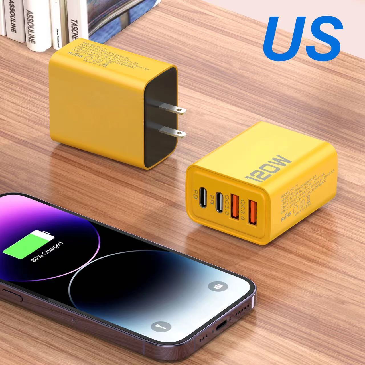 Double PD Double USB Charger