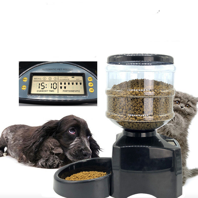 Three-meal Pet Automatic Feeding Machine