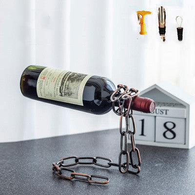 Wrought Iron Wine Rack