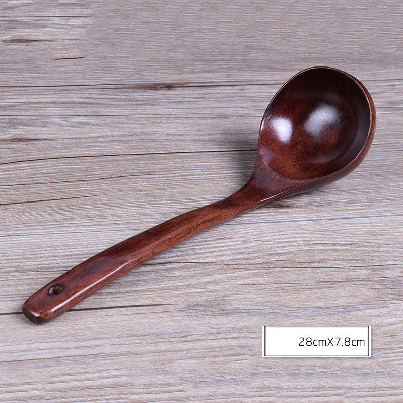 Kitchen Long Handle Wooden Spoon