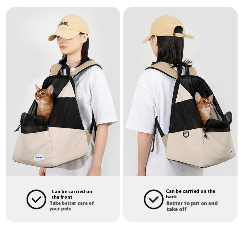 Casual Breathable Pet Backpack