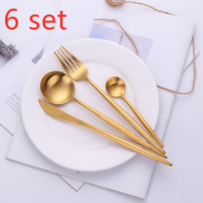 stainless steel spoon set