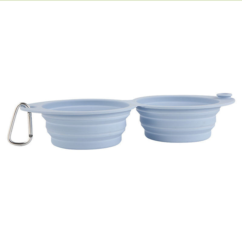 Foldable Pet Food Water Bowl