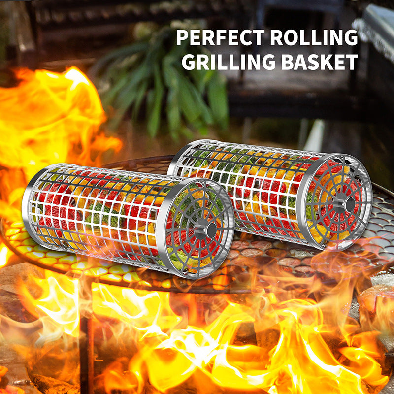 Outdoor Grill Spits & Baskets