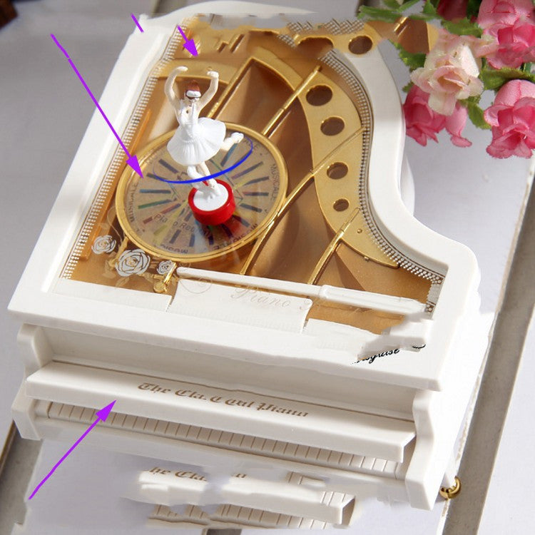 Dancing Girl, Piano Music Box