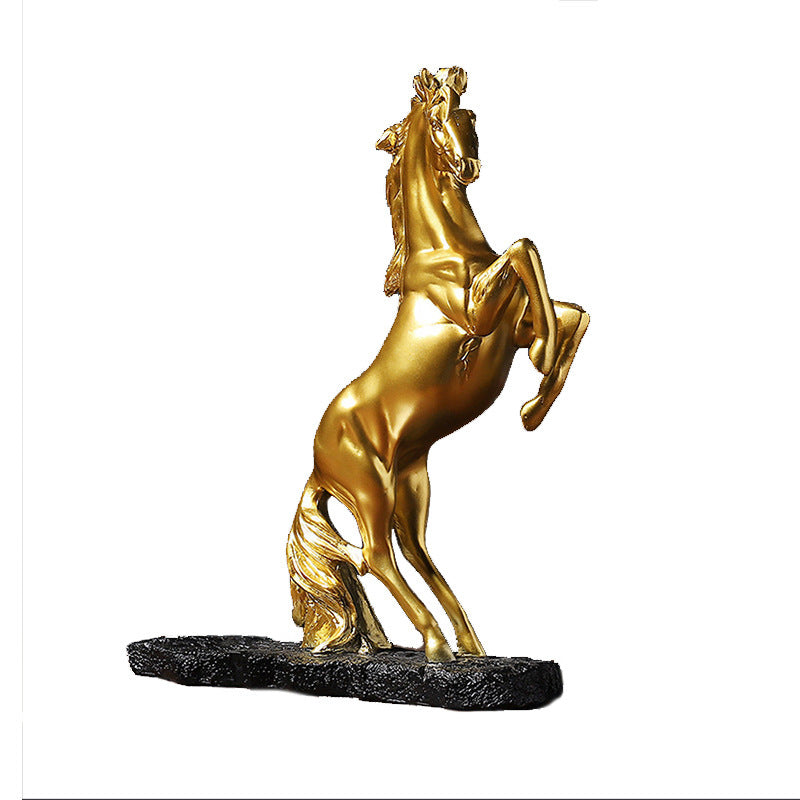 Golden Horse Wine Rack