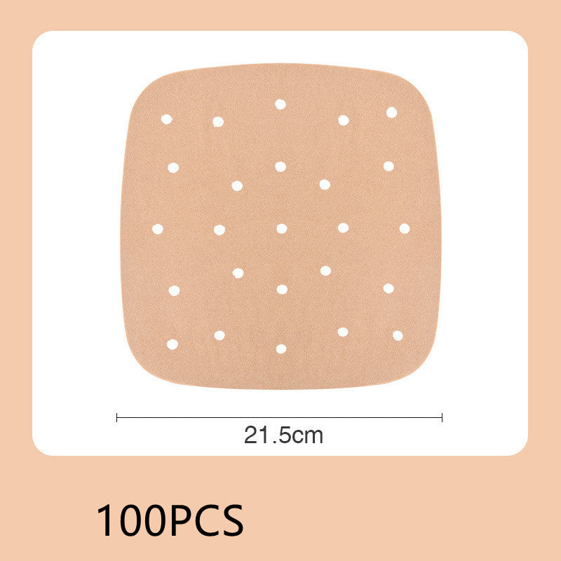 200PCS Air Fryer Parchment Paper, 9 Inch Square