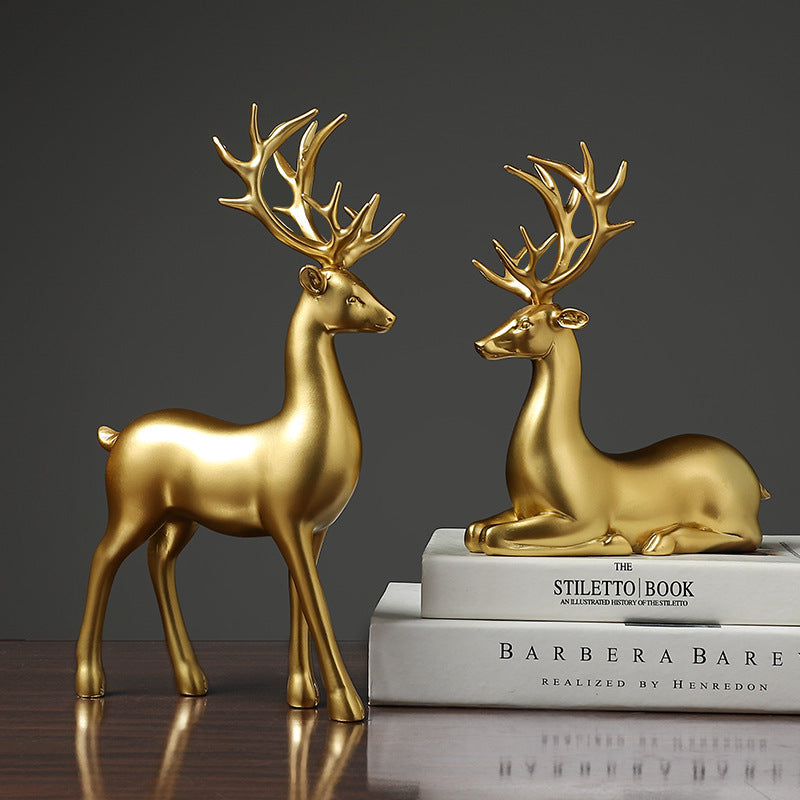 Deer Animal Resin Decoration