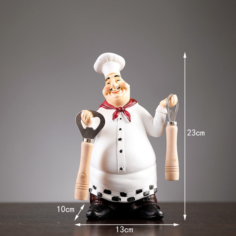 Chef Resin Craft Ornament