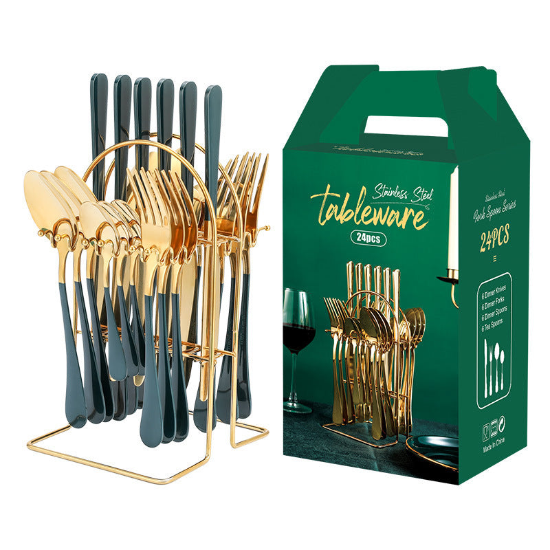 Cutlery Set With Storage Rack Dishwasher