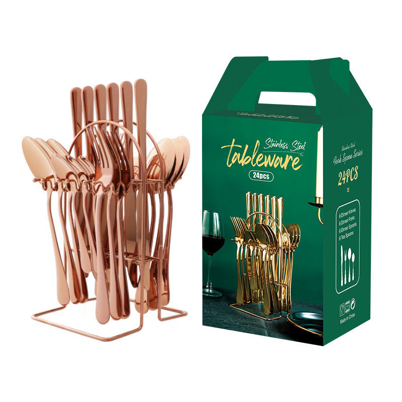 Cutlery Set With Storage Rack Dishwasher