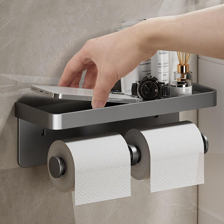 Multipurpose Toilet Paper Box In The Bathroom