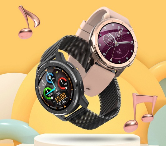 Music Smart Watch Bluetooth Call Heart Rate