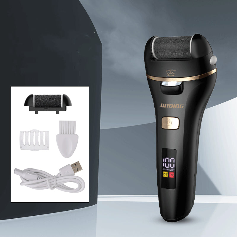 Waterproof Digital Display Electric Foot Grinder To Remove Dead Skin