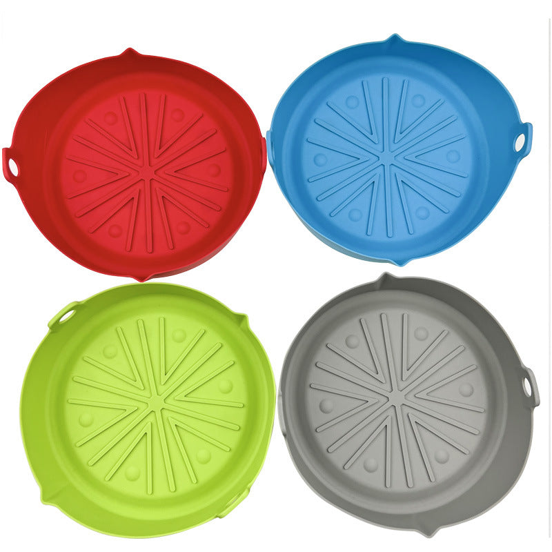 Edible Silicon Round Air Fryer Tray