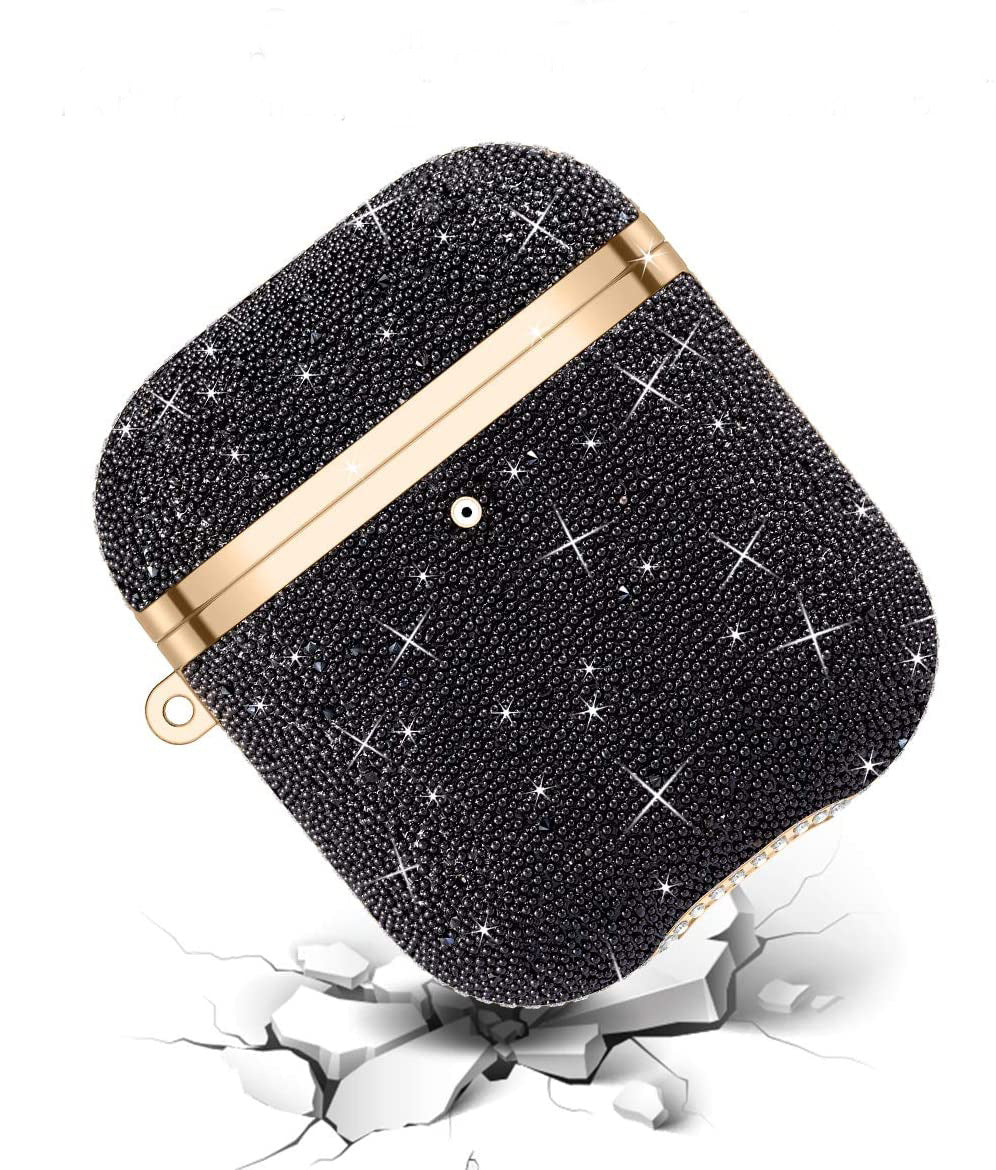 Soft Electroplating Fashion Star Diamond Headphone Sleeve Protective Sleeve