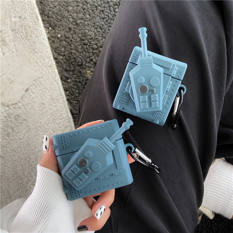 Bluetooth Wireless Earphone Box Personality Creative Soft Plastic Shell