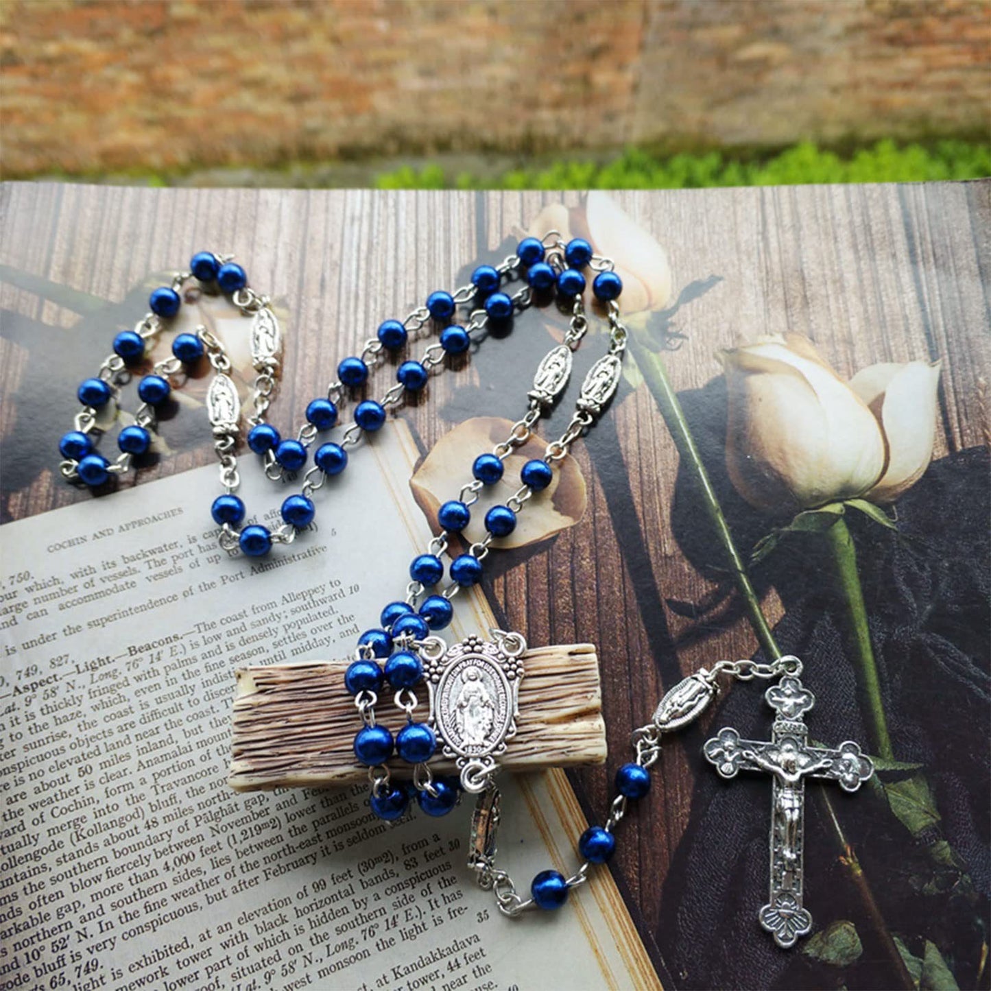 Necklace Vintage Prayer Beads