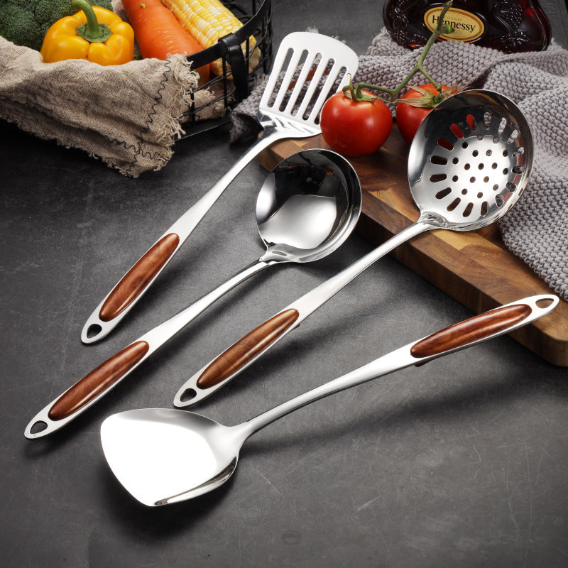 Stainless Steel Spatula with Wooden handle