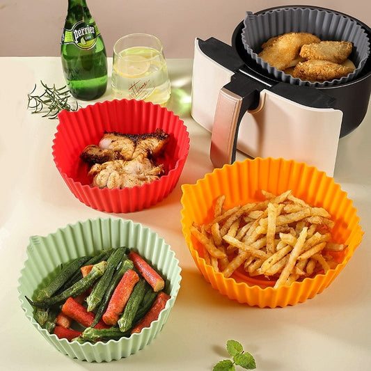 Air Fryer Silica Gel Pad Baking Tray