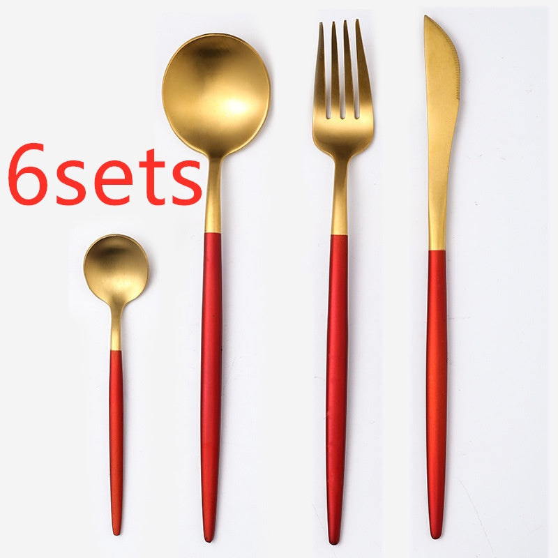 stainless steel spoon set