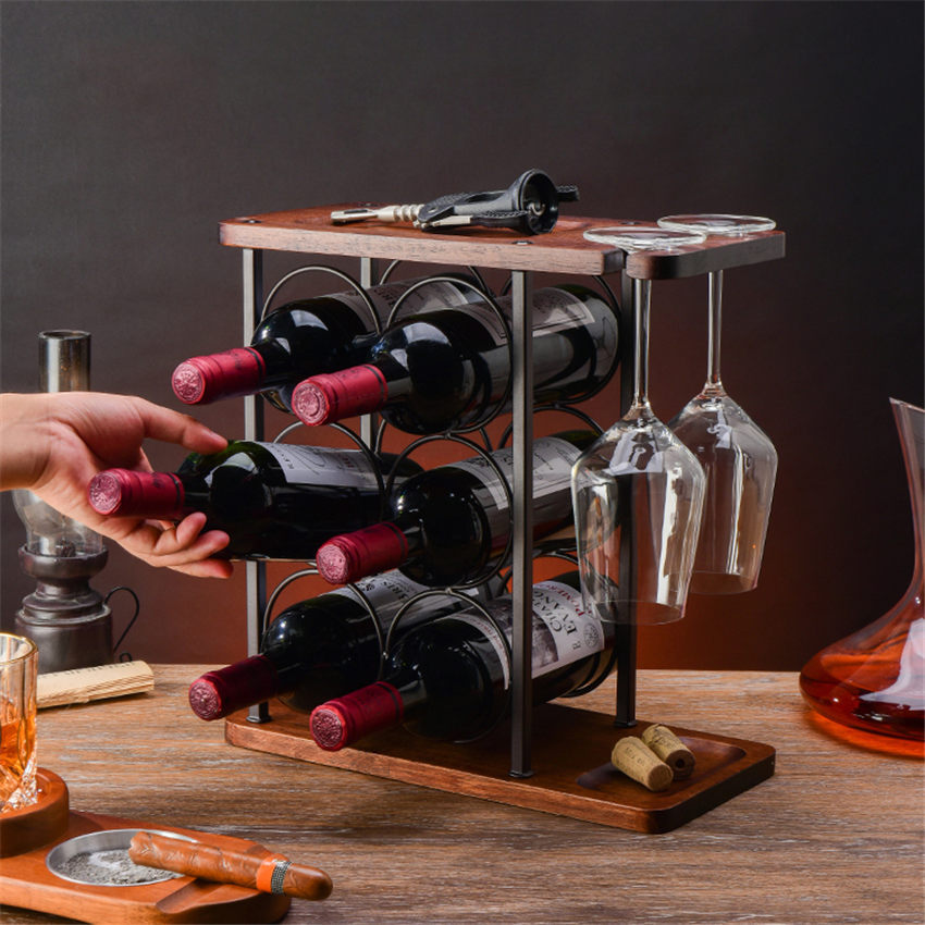 Red Wine Storage Rack