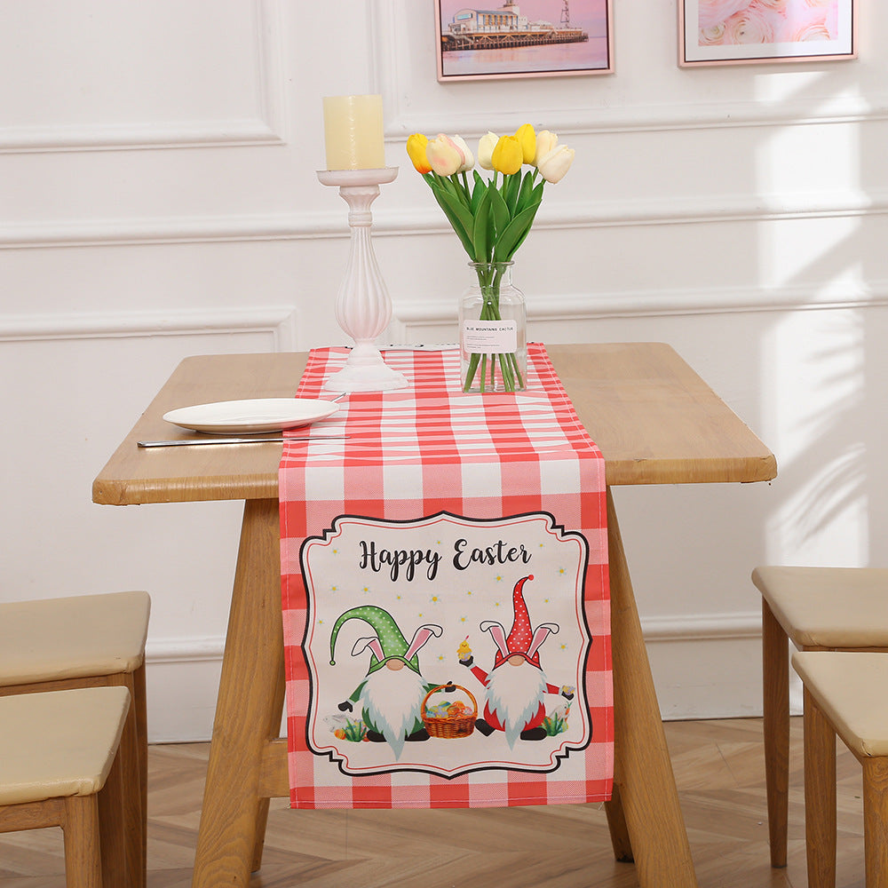 Easter Decorations Printed Table Flags